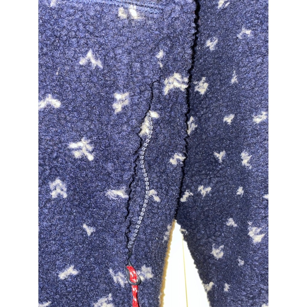 Alpine Design Mens Mad Sherpa FZ Fleece Print Jacket Navy Birds Eye ADM24601P M - Picture 7 of 8